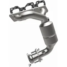 Front California Grade CARB Compliant Direct-Fit Manifold Catalytic Converter image 2