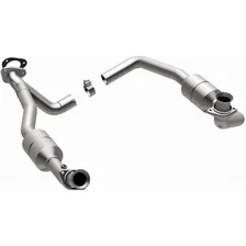 Front HM Grade Federal / EPA Compliant Direct-Fit Catalytic Converter for Ford image 2