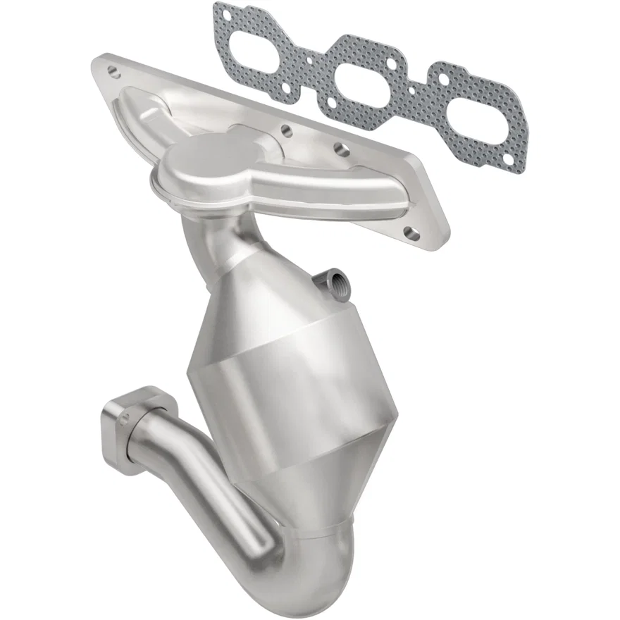 Front 2001-2002 Mercury Cougar 2.5L California Grade CARB Compliant Direct-Fit Manifold Catalytic Converter