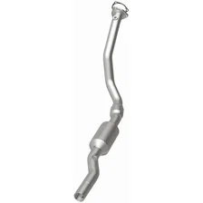 Left 2006-2009 Audi A6 3.2L California Grade CARB Compliant Direct-Fit Catalytic Converter image 3