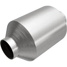 Front California Grade CARB Compliant Universal Catalytic Converter image 1