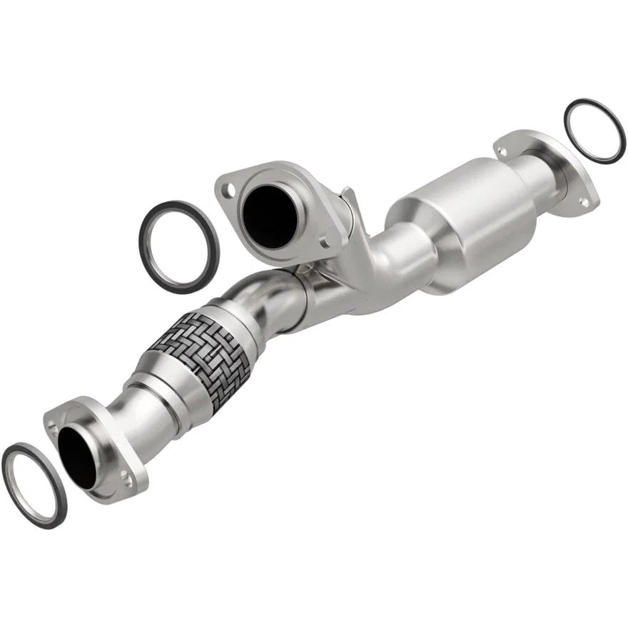 Front HM Grade Federal / EPA Compliant Direct-Fit Catalytic Converter