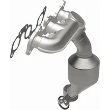 Front OEM Grade Federal / EPA Compliant Direct-Fit Manifold Catalytic Converter image 3