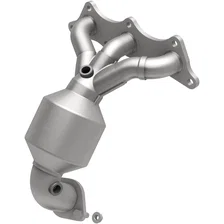 Front 2004-2005 Mitsubishi Endeavor 3.8L | 2004-2006 Mitsubishi Galant 3.8L OEM Grade Federal / EPA Compliant Direct-Fit Manifold Catalytic Converter image 1