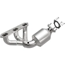 Left 2006 Porsche Cayman 3.4L California Grade CARB Compliant Direct-Fit Catalytic Converter image 1