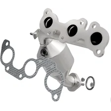 Rear HM Grade Federal / EPA Compliant Direct-Fit Manifold Catalytic Converter image 1