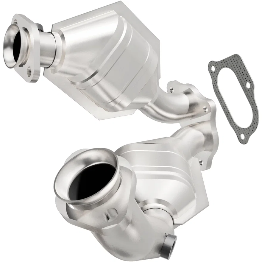 Front HM Grade Federal / EPA Compliant Direct-Fit Catalytic Converter