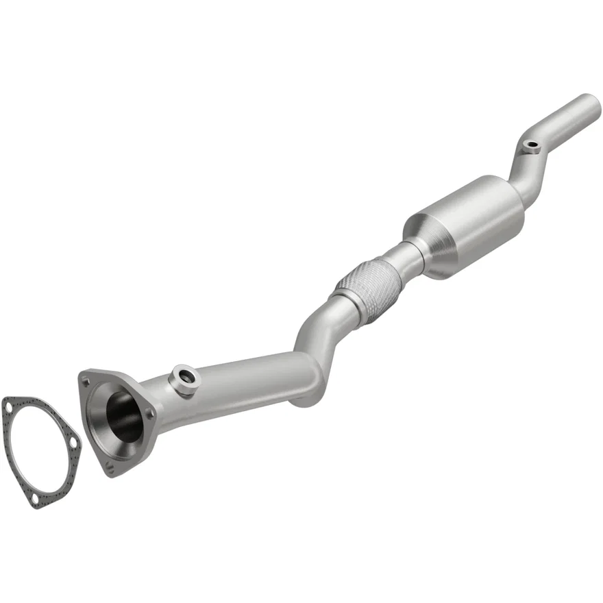Left California Grade CARB Compliant Direct-Fit Catalytic Converter