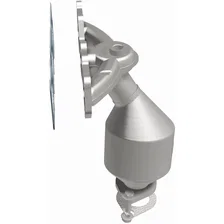 Rear OEM Grade Federal / EPA Compliant Direct-Fit Manifold Catalytic Converter image 4