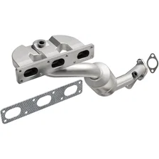 Front OEM Grade Federal / EPA Compliant Direct-Fit Manifold Catalytic Converter for BMW image 1