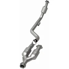 Left 2004 Mercedes-Benz SLK320 3.2L California Grade CARB Compliant Direct-Fit Catalytic Converter image 3