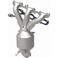 Rear OEM Grade Federal / EPA Compliant Direct-Fit Manifold Catalytic Converter image 3