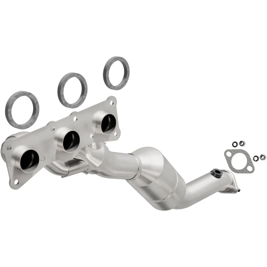 MagnaFlow Exhaust Products 51805, Front 2007-2010 BMW X3 3.0L OEM Grade Federal / EPA Compliant Direct-Fit Manifold Catalytic Converter