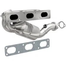 Rear 1999-2000 BMW 528i 2.8L HM Grade Federal / EPA Compliant Direct-Fit Manifold Catalytic Converter image 1