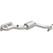 Front Left 2005-2009 Audi A8 Quattro 6.0L OEM Grade Federal / EPA Compliant Direct-Fit Manifold Catalytic Converter image 1