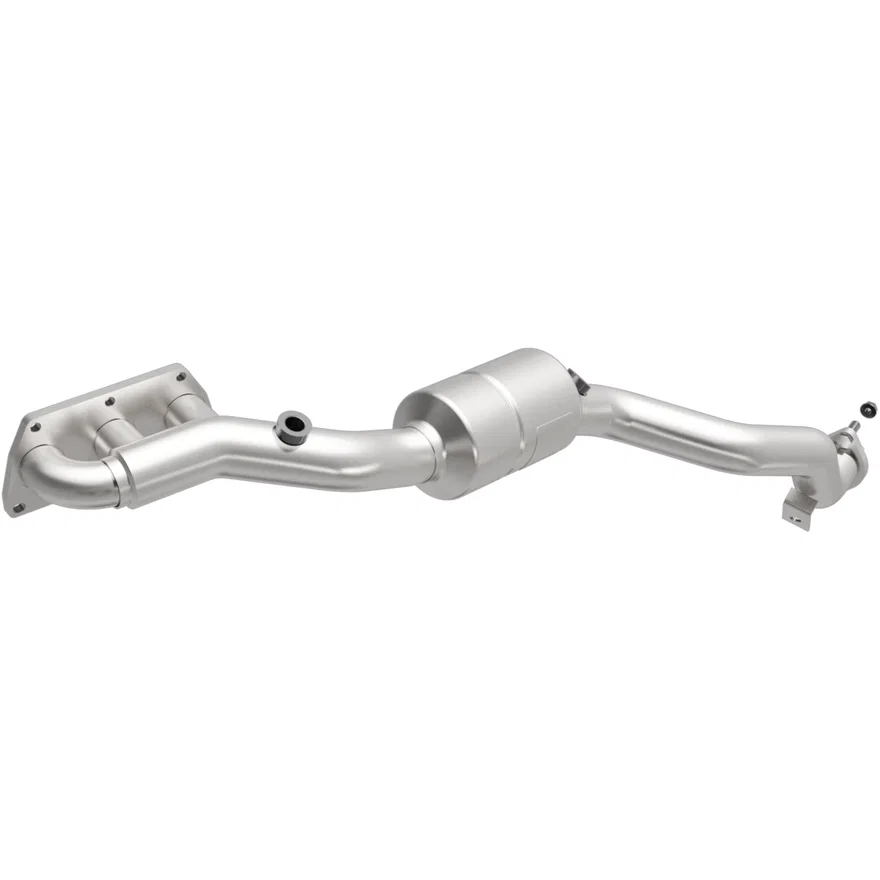 Front Left 2005-2009 Audi A8 Quattro 6.0L OEM Grade Federal / EPA Compliant Direct-Fit Manifold Catalytic Converter
