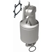 Front 2004-2007 Saturn Vue 3.5L California Grade CARB Compliant Direct-Fit Manifold Catalytic Converter image 3