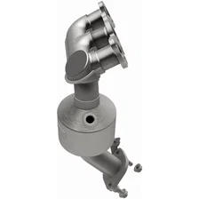 Front California Grade CARB Compliant Direct-Fit Manifold Catalytic Converter image 4