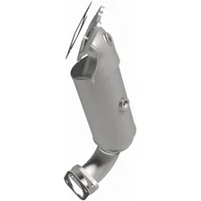 Rear California Grade CARB Compliant Direct-Fit Manifold Catalytic Converter image 4