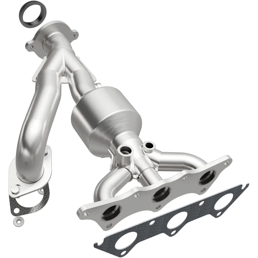 Rear 2004-2011 Mitsubishi Endeavor 3.8L OEM Grade Federal / EPA Compliant Direct-Fit Manifold Catalytic Converter