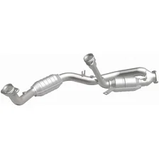 Front 1996-1999 Ford Taurus 3.4L California Grade CARB Compliant Direct-Fit Catalytic Converter image 4