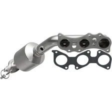 Left California Grade CARB Compliant Direct-Fit Manifold Catalytic Converter for Toyota image 1