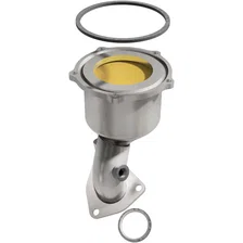Front 1996-1998 Toyota RAV4 2.0L California Grade CARB Compliant Direct-Fit Catalytic Converter image 1