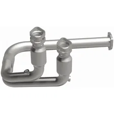Front 2000-2003 Jeep Wrangler 4.0L OEM Grade Federal / EPA Compliant Direct-Fit Catalytic Converter image 4