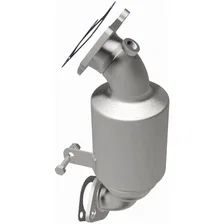 Left California Grade CARB Compliant Direct-Fit Manifold Catalytic Converter for Ram image 3
