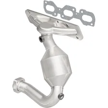 Front California Grade CARB Compliant Direct-Fit Manifold Catalytic Converter image 1