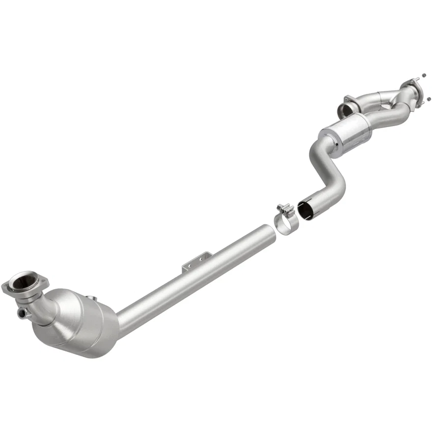 Left OEM Grade Federal / EPA Compliant Direct-Fit Catalytic Converter for Mercedes-Benz