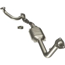 Left 1998-1999 Isuzu Trooper 3.5L | 1998-1999 Acura SLX 3.5L HM Grade Federal / EPA Compliant Direct-Fit Catalytic Converter image 1