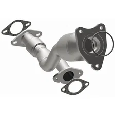 Rear 2007 Pontiac G6 3.5L | 2007 Saturn Aura 3.5L California Grade CARB Compliant Direct-Fit Catalytic Converter image 2