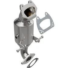 Left California Grade CARB Compliant Direct-Fit Manifold Catalytic Converter for Ram image 1