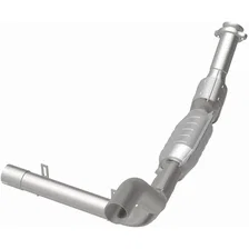 Right 1997-1998 Ford F-150 4.2L California Grade CARB Compliant Direct-Fit Catalytic Converter image 3
