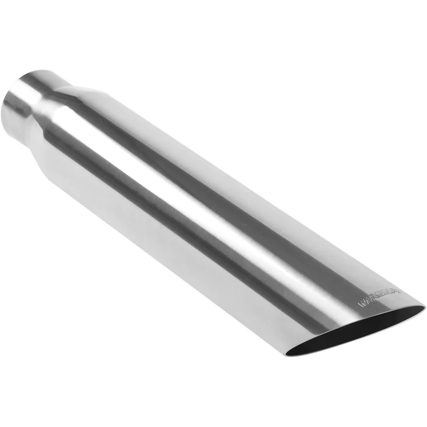 3.5in. Round Polished Exhaust Tip