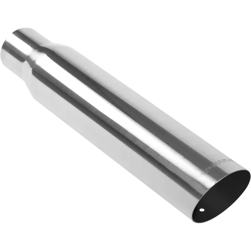 3.5in. Round Polished Exhaust Tip