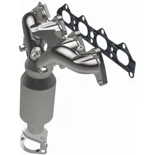 HM Grade Federal / EPA Compliant Direct-Fit Manifold Catalytic Converter image 2