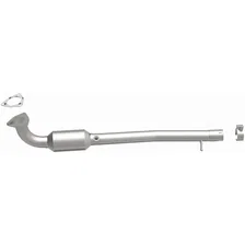 Left 2010-2012 Land Rover Range Rover 5.0L California Grade CARB Compliant Direct-Fit Catalytic Converter image 4