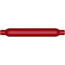 Redpack 3.5in. Round Glasspack Performance Exhaust Muffler image 1