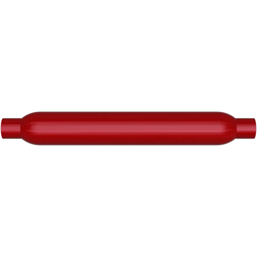 Redpack 3.5in. Round Glasspack Performance Exhaust Muffler