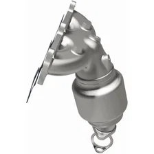 Front HM Grade Federal / EPA Compliant Direct-Fit Manifold Catalytic Converter image 3