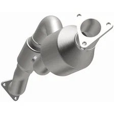 Front Left 2007-2010 Audi Q7 3.6L | 2008-2010 Volkswagen Touareg 3.6L OEM Grade Federal / EPA Compliant Direct-Fit Catalytic Converter image 2