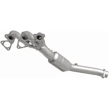 Front 2001-2006 BMW M3 3.2L | 2001-2002 BMW Z3 3.2L California Grade CARB Compliant Direct-Fit Manifold Catalytic Converter image 4