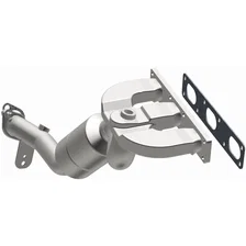 Front 2004-2006 BMW X3 3.0L California Grade CARB Compliant Direct-Fit Manifold Catalytic Converter image 2