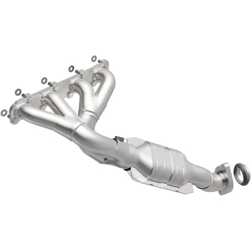 Left 2004-2009 Cadillac XLR 4.6L | 2006-2009 Cadillac XLR 4.4L OEM Grade Federal / EPA Compliant Direct-Fit Manifold Catalytic Converter