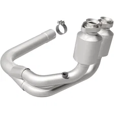 Front 2004-2006 Jeep Wrangler 4.0L OEM Grade Federal / EPA Compliant Direct-Fit Catalytic Converter image 1
