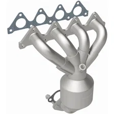 2001-2005 Hyundai Accent 1.6L | 2004-2005 Dodge Verna 1.6L OEM Grade Federal / EPA Compliant Direct-Fit Manifold Catalytic Converter image 2