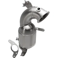 Front OEM Grade Federal / EPA Compliant Direct-Fit Catalytic Converter image 1