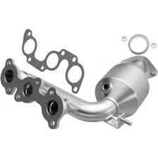 Rear California Grade CARB Compliant Direct-Fit Manifold Catalytic Converter image 1